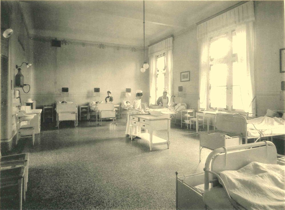Entwurf für die Frauenklinik